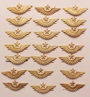Soviet cap badge - aviation weapons lot 21 pcs (23)
