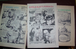 Large collection of comics - 28 pieces, zórad, körcsmáros, sebok, dargay, potter, etc. Sci-fi and more