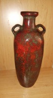 Pesthidegkúti kerámia váza - 37 cm magas