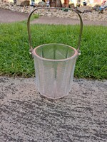 Glass ice bucket bucket nostalgia ice cube holder wine cooler ice holder