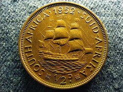 Dél-Afrikai Köztársaság VI. György Suid Afrika 1/2 Penny 1952 (id64419)