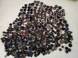 Mixed dark colored buttons