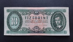 10 Forint 1962, F+