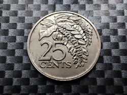 Trinidad és Tobago 25 cent, 1993