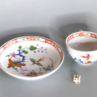 Meissen Csésze és alj / Antique Meissen Porcelain Cup and Saucer