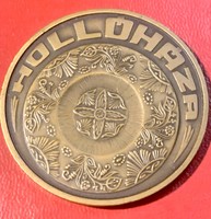 Hollóháza bronz plakett