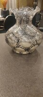 Mákos üveg váza