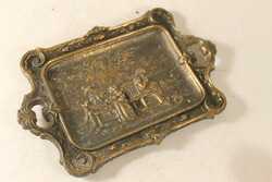 Antik bronz barokk asztalközép 576