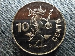 Salamon-szigetek II. Erzsébet (1952-2022) 10 cent 2005 UNC forgalmi sorból (id70129)