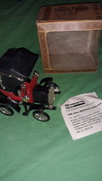 Retro collector's treat - polytechnic old timer plastic car with box 12 x 11 cm according to the pictures