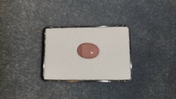 Salmon rose opal gemstone - new 14x10 mm for jewelers and collectors