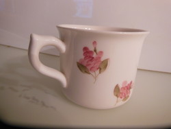 Mug - new - 6 dl - vanilla - 15 x 12 x 10 cm - hand painted - from a Hungarian manufactory