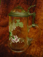 Glass cup with lid 735911/9