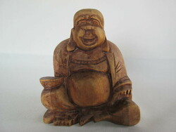 Fa Buddha szobor fafaragás