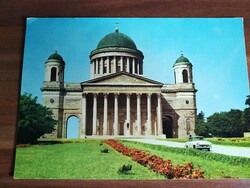 Esztergom, main cathedral, postman, from the 1970s