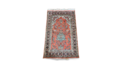 Cashmere 100% silk carpet 122x79