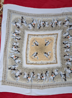 Horse tablecloth, soldier tablecloth (l3876)