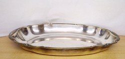 Baroque-style silver-plated cake tray with wmf mark. A retro rarity