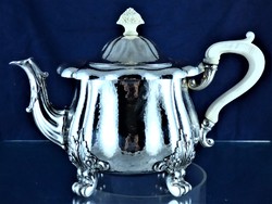 Amazing, antique, silver pourer, hanau, ca. 1840!!!