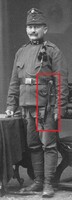 World War K.U.K Austro-Hungarian monarchy Mannlicher bayonet antique officer's bayonet