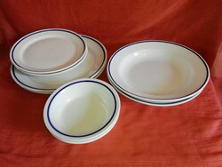 Zsolnay porcelain plates...