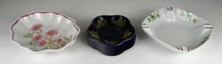1N954 Hóllóház porcelain ashtray 3 pieces