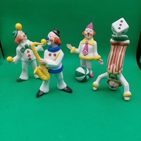 Rare collectible Ravenclaw hutchenreuther clown figurines
