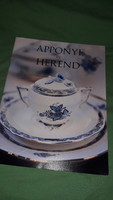 Apponyi - herend porcelain picture presentation publication album catalog book according to pictures