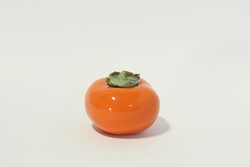 Painted porcelain gourd with spices
