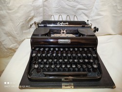Rarity vintage art deco erfurt hummel munich pocket typewriter germany 1930s