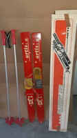 Retro children's skis artis brand - with small defects
