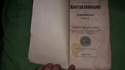 1854. Jakab Ferenczy zsigmond: history of Hungarian literature and science book rare according to the pictures