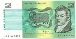 2 Dollars 1985 Australia 1. Excellent