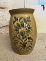 Painted - glazed ceramic - pyrogranite vase xx. No. a46