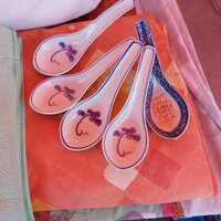 Chinese porcelain spoons