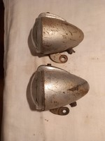 2 retro bicycle front lights (soviet)