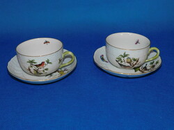 Herend Rothschild tea cup + saucer pair