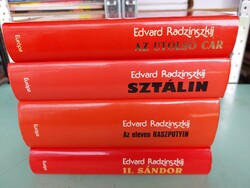 299.-Ft 07.31.-ig a posta! (Easybox)  II.Sándor,Sztálin,Raszputyin,Az utolsó cár. 6000.-Ft.