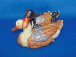 Herend large pair of ducks