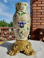 Ignác Fischer's huge pedestal vase or lamp
