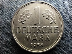 Germany nszk (1949-1990) 1 mark 1958 f extra (id70833)