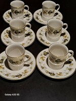 Royal Doulton Larchmont angol porcelán kávés készlet