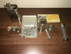 Medical syringes and their accessories