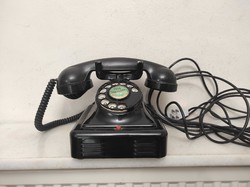 Antik telefon asztali tárcsás telefon 1930-as évek starožitný telefón 574 7499