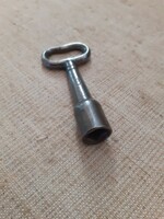 Antique wrought iron railway key.