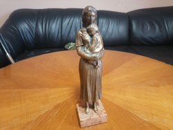 R. KISS Lenke gyönyörű bronz szobor