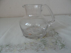Glass jug, spout