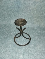 Retro kovácsoltvas gyertyatartó 15 cm (KV)