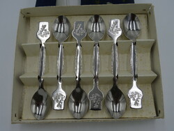 1981 Bulgarian Expo souvenir spoon set