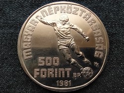 1982 World Cup Spain one player .640 Silver HUF 500 1981 bu (id5629)